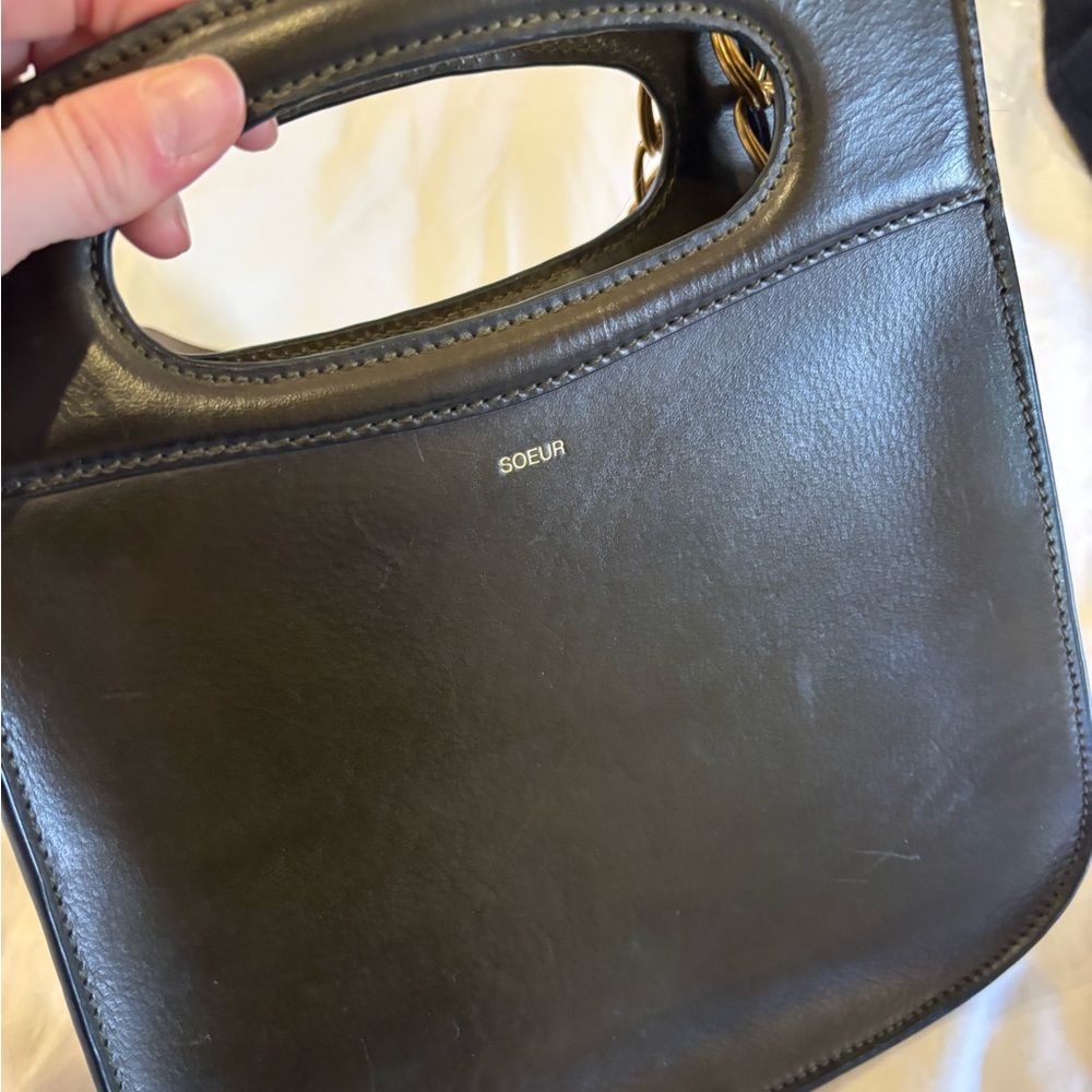 Soeur Cheri Bag Khaki Green Handbag - sold out - Picture 2 of 9